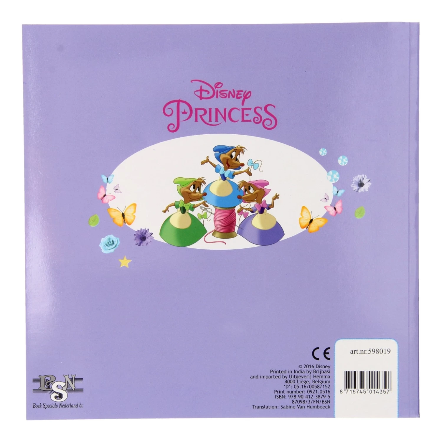 Disney Prinses Mandala Kleurboek - Afbeelding 2