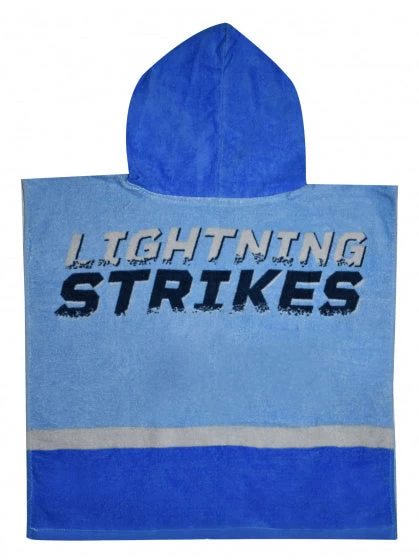 Disney Badponcho Cars Junior 50 X 100 Cm Katoen Blauw - Afbeelding 2