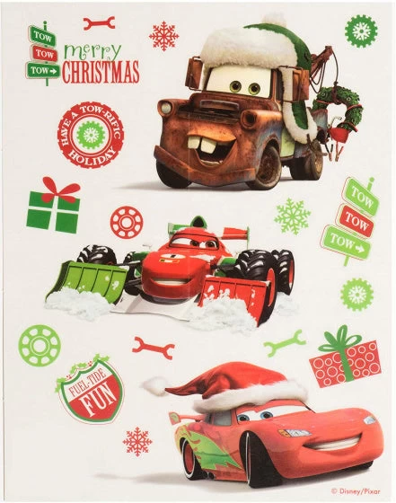 Disney Raamstickers Cars 30 X 20 Cm Vinyl
