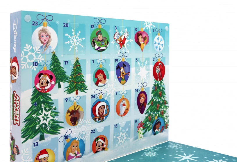 Disney Adventskalender Junior 39,2 Cm Karton Ijsblauw 28-delig - Afbeelding 2