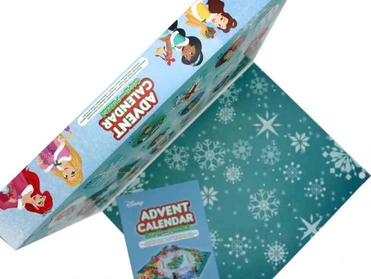 Disney Adventskalender Junior 39,2 Cm Karton Ijsblauw 28-delig - Afbeelding 3