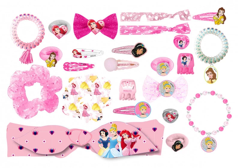 Disney Adventskalender Princess Karton Roze 25-delig - Afbeelding 2