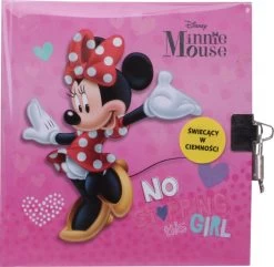 Disney Dagboek Minnie Mouse Meisjes 17 X 16 Cm Papier Roze