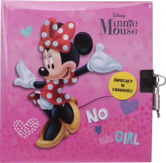Disney Dagboek Minnie Mouse Meisjes 17 X 16 Cm Papier Roze