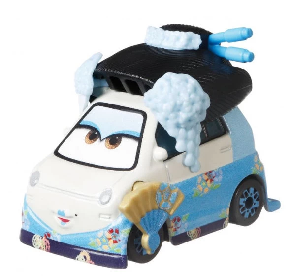 Disney Auto's Cars 3 Okuni & Shigeko 5 Cm Die-cast Rood/blauw - Afbeelding 2