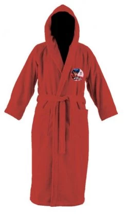 Disney Badjas Miraculous Meisjes Katoen Rood Maat 110/116