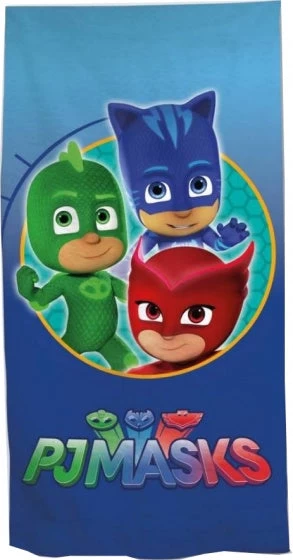 Disney Strandlaken PJ Masks 70 X 140 Cm Blauw