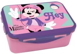 Disney Broodtrommel Minnie Mouse Meisjes 17 X 12 Cm Roze/paars