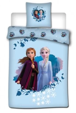 Disney Dekbedovertrek Frozen 140 X 200 Cm Katoen Blauw