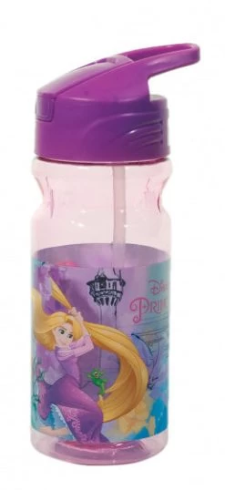 Disney Drinkfles Princess Junior 500 Ml Transparant/paars