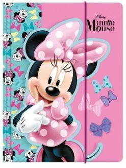 Disney Elastomap Minnie Mouse Meisjes 31,5 X 23,5 Cm Roze