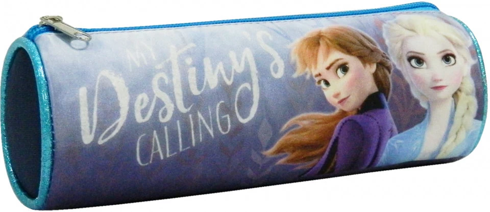 Disney Etui Frozen Meisjes 22 X 7 Polyester/nylon Donkerblauw