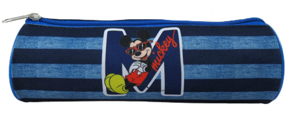Disney Etui Mickey Mouse 22 X 7 Cm Polyester Blauw