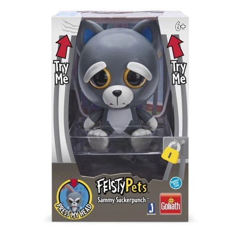 Disney Feisty Pets - Sammy Suckerpunch 11 Cm Grijs/blauw - Afbeelding 2