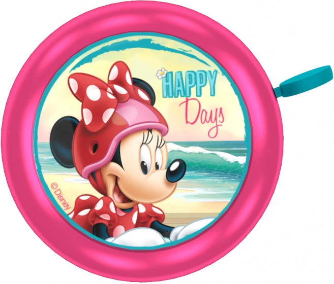 Disney Fietsbel Minnie Mouse Meisjes 55 Mm Staal Roze - Afbeelding 2