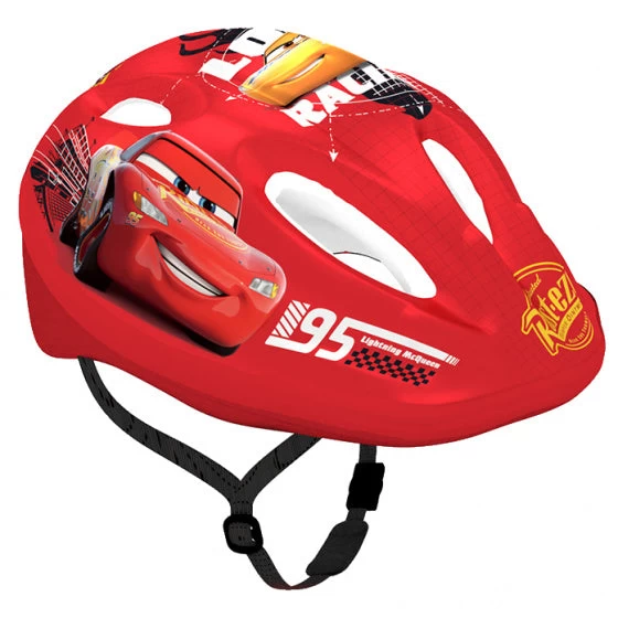 Disney Fiets-/skatehelm Cars Jongens Rood Maat 52/56 Cm