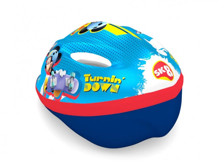 Disney Fietshelm Mickey Mouse Junior Blauw Maat 52/56 Cm - Afbeelding 6