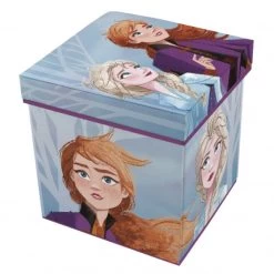 Disney Frozen 2 Opbergbox 22 Liter Polyester/katoen Blauw