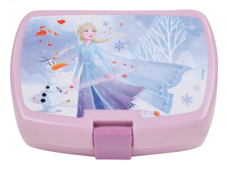 Disney Frozen Broodtrommel Meisjes 6,5 X 17 X 13 Cm Roze/multicolor - Afbeelding 2