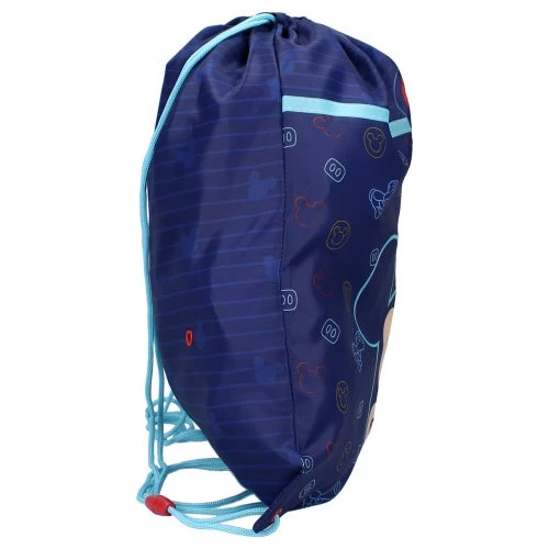 Disney Gym Bag Mickey Mouse Junior 1,6 Liter Polyester Blauw - Afbeelding 2