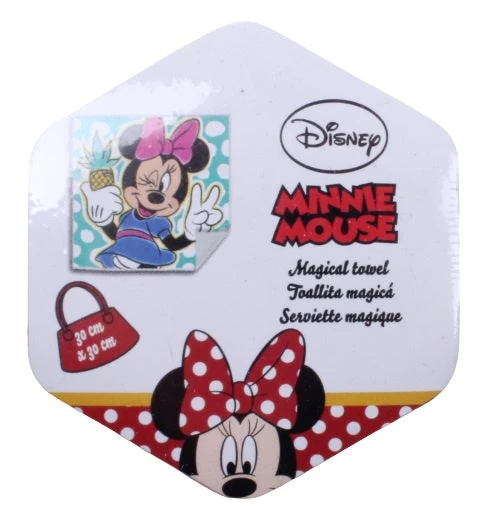 Disney Strandlaken Minnie Mouse 30 X 30 Cm Katoen Blauw