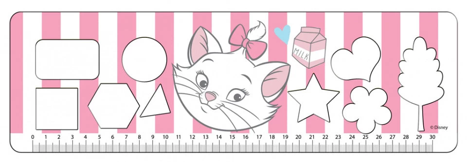 Disney Kleur- En Stickerboek Marie Junior 23 X 33 Cm Roze - Afbeelding 2