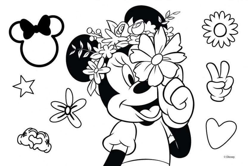 Disney Schetsboek Minnie Mouse 23 X 33 Cm Roze - Afbeelding 4