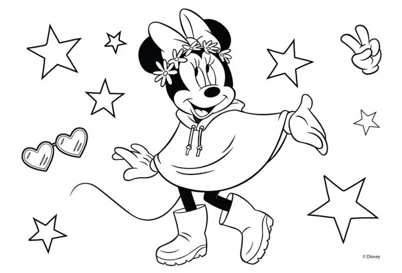 Disney Schetsboek Minnie Mouse 23 X 33 Cm Roze - Afbeelding 5