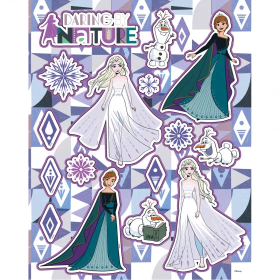 Disney Kleurboek Frozen 2 Junior Papier Paars/wit 26-delig - Afbeelding 2