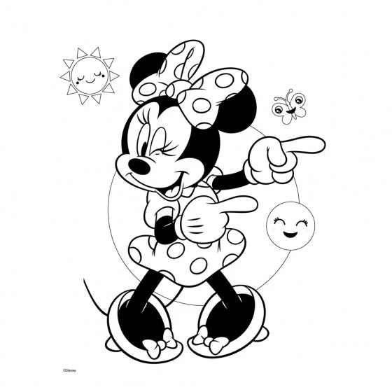 Disney Kleurboek Minnie Meisjes Papier Roze 26-delig - Afbeelding 3