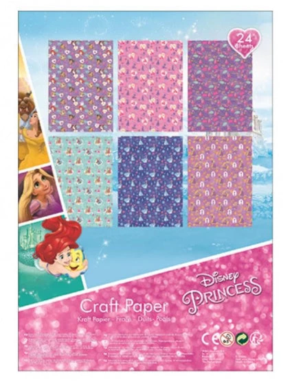 Disney Knutselset A4 Princess 21 X 29 Cm Papier 30 Stuks