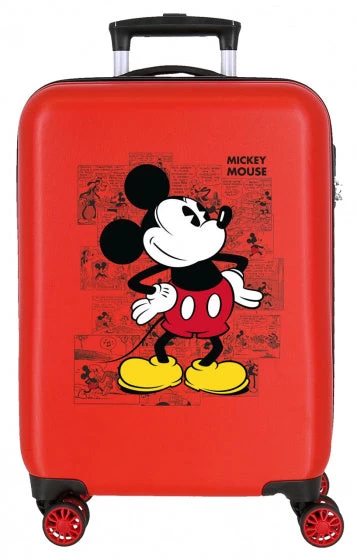 Disney Koffer Mickey Mouse Junior 33 Liter 38 X 55 Cm ABS Rood