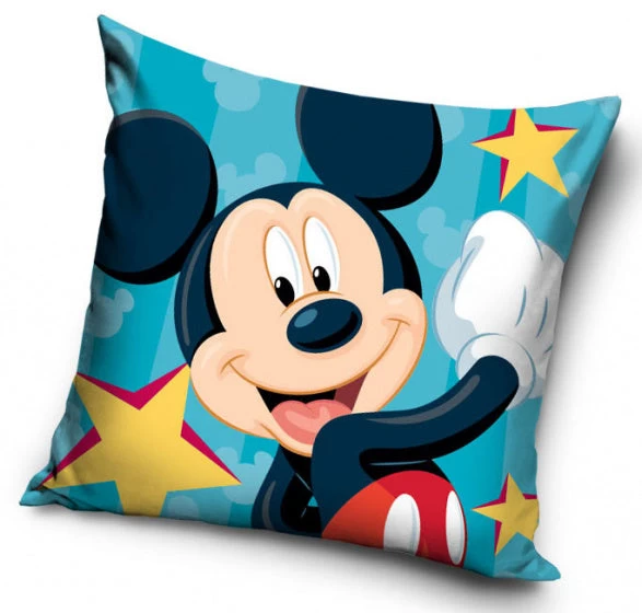 Disney Kussen Mickey 40 X 40 Cm Polyester Turquoise