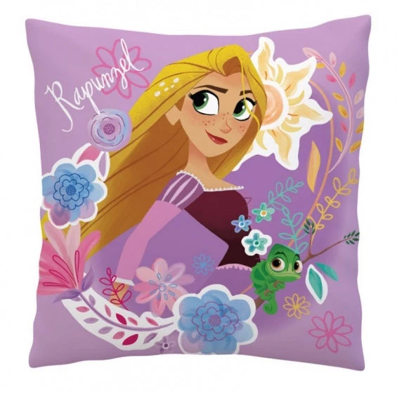 Disney Kussen Rapunzel Poyester 35 X 35 Cm Paars