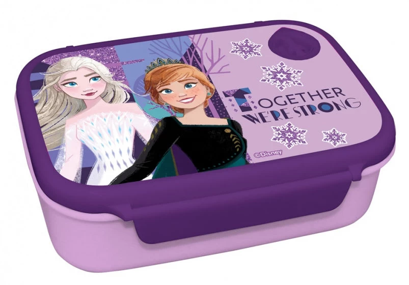 Disney Lunchset Frozen 2 Junior Aluminium Paars/roze 2-delig - Afbeelding 3