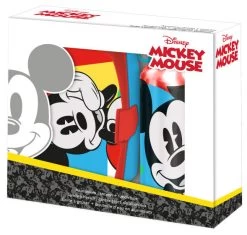 Disney Lunchset Mickey Mouse Aluminium Blauw/rood 2-delig