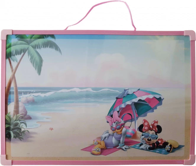 Disney Memobord Minnie Mouse Meisjes 40 X 30 Cm Roze 2-delig