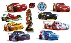 Disney Muurstickers Cars 11 Stuks