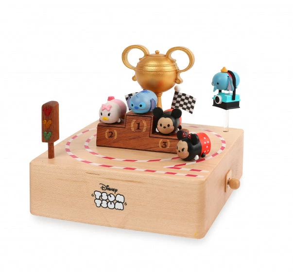 Disney Muziekdoos TsumTsum Wooderful Life Junior 14 Cm Hout