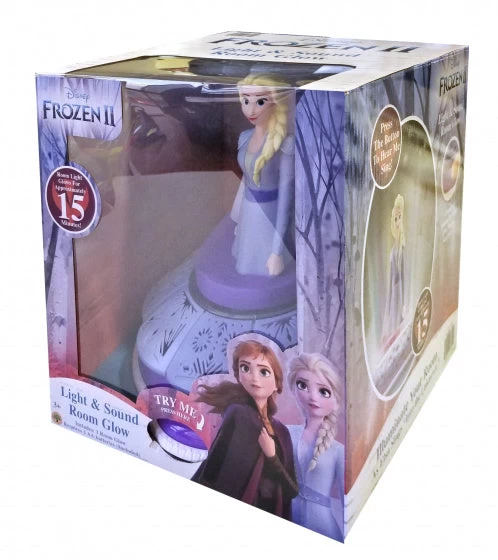 Disney Nachtlamp Frozen Elsa Led Meisjes Blauw - Afbeelding 2