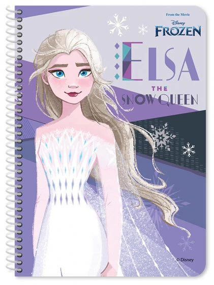 Disney Notitieboek Frozen 2 Junior 25 X 17 Cm Papier Paars