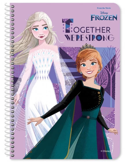 Disney Notitieboek Frozen 2 Junior 25 X 17 Cm Papier Roze