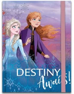 Disney Notitieboek Frozen II Meisjes 13,5 X 10 Cm Paars/blauw