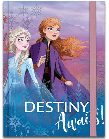 Disney Notitieboek Frozen II Meisjes 13,5 X 10 Cm Paars/blauw