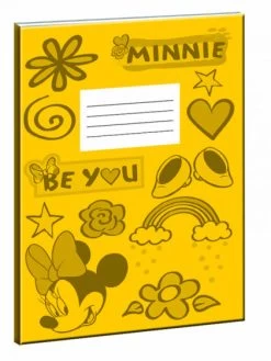 Disney Notitieboek Minnie Mouse B5 Papier 40 Pagina's Geel