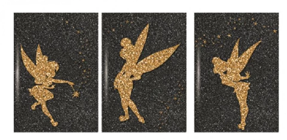 Disney Notitieboekje A7 Tinkerbell Junior 10 X 7,5 Cm 3-delig
