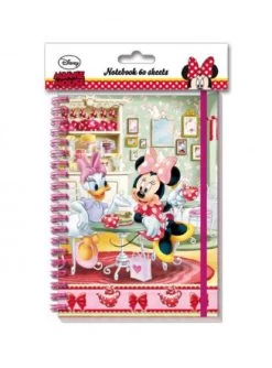 Disney Notitieboekje Minnie Mouse Junior A5 Papier Rood