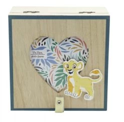 Disney Opbergdoos Met Fotolijst The Lion King Junior 15 Cm Hout