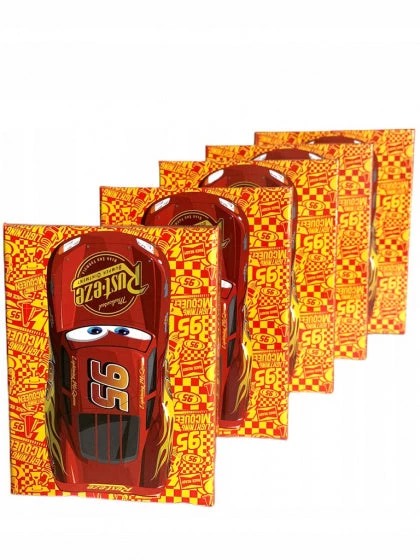 Disney Opbergdozen Cars Jongens Rood/geel 5 Stuks - Afbeelding 2