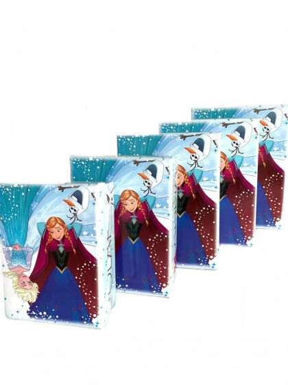 Disney Opbergdozen Frozen Meisjes Blauw/wit 5 Stuks - Afbeelding 2